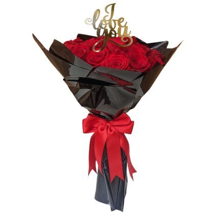 20 roses luxury wrapped