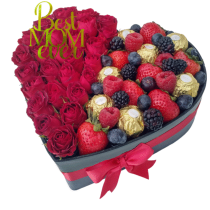 H19 - Mini roses & mix berries with Ferrero Rocher